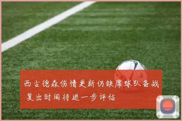 西古德森伤情更新仍缺席球队备战 复出时间待进一步评估