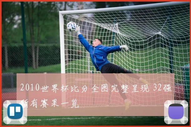 2010世界杯比分全图完整呈现 32强所有赛果一览
