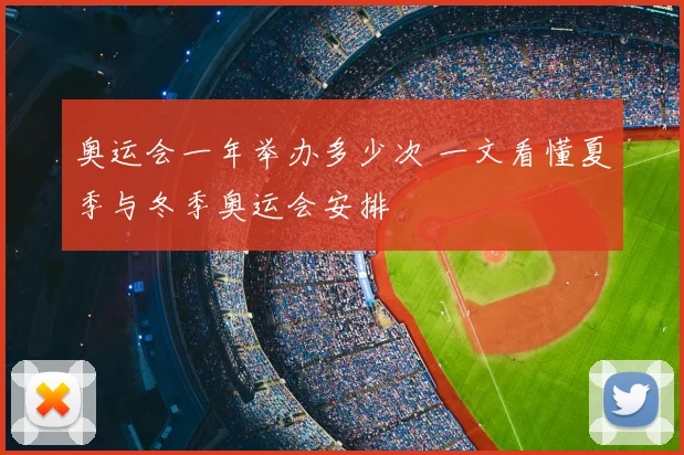 奥运会一年举办多少次 一文看懂夏季与冬季奥运会安排