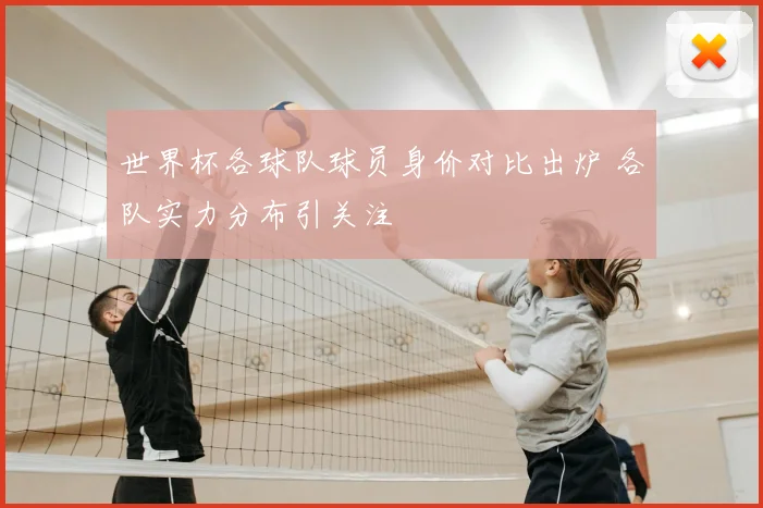世界杯各球队球员身价对比出炉 各队实力分布引关注