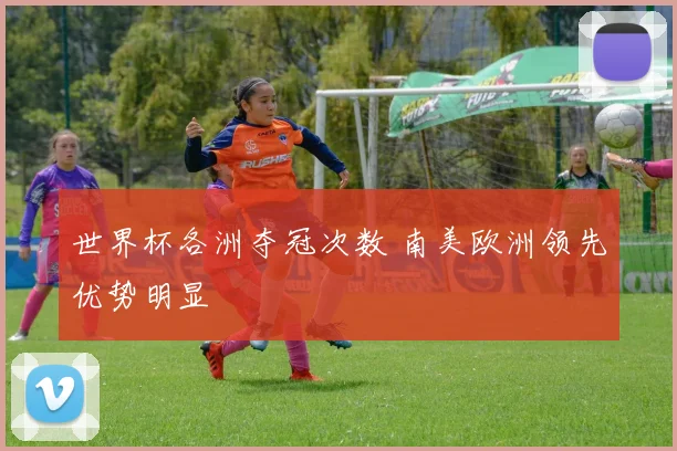 世界杯各洲夺冠次数 南美欧洲领先优势明显